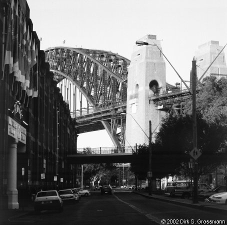 Hickson Rd. with Harbour Bridge (Click for next image)