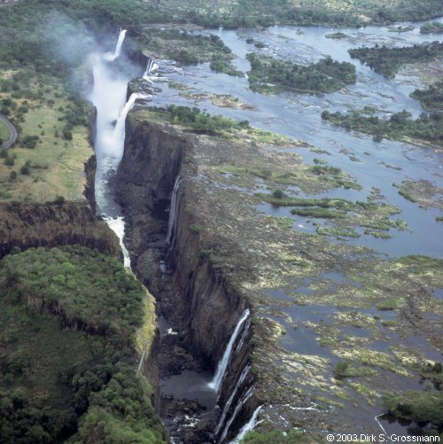 Victoria Falls from Above 5 (Click for next image)
