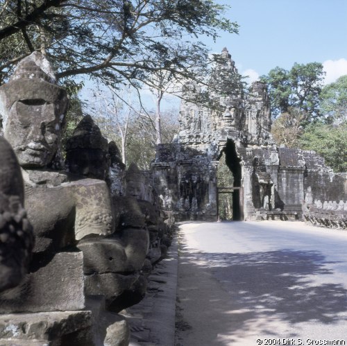 South Gate of Angkor Thom (Click for next image)