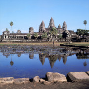 Angkor Wat from the West, Cambodia 2004