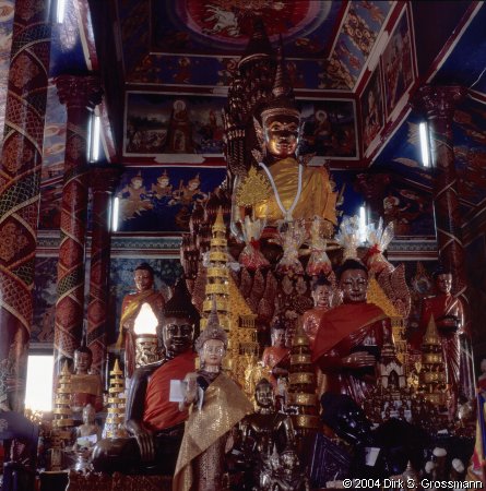 Wat Phnom Interior (Click for next image)