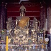 Interior of Wat Mai