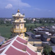 Cao Dai Temple Roof