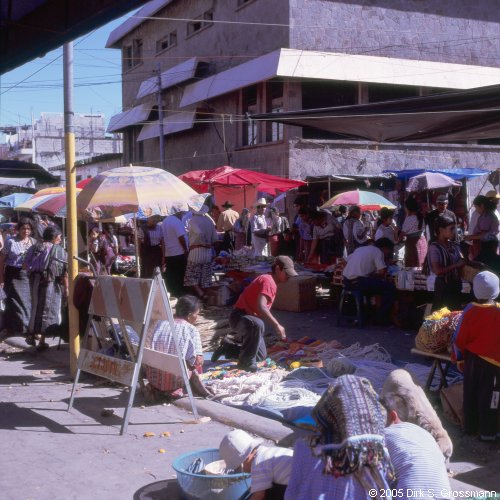 Market in Santiago Atitlán (Click for next image)