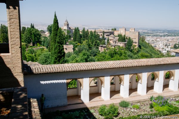 Alhambra  from Generalife (Click for next image)