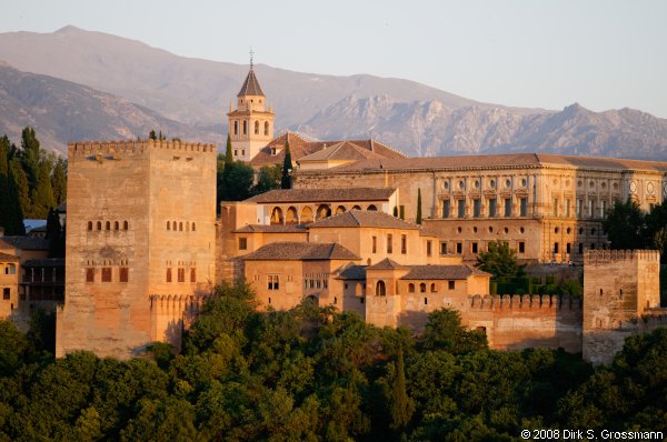 Alhambra from Albaicin (Click for next image)
