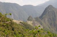 Machu Picchu from Camino del Inca
