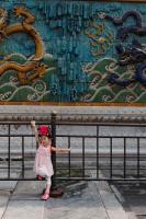 Girl at the Wall of the Nine Dragons