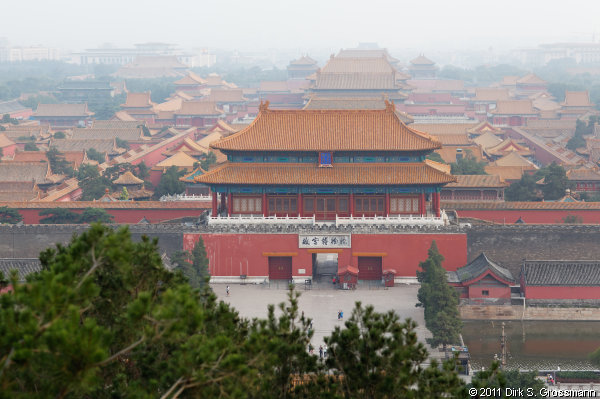 Forbidden City From Jing Shan Hill (Click for next image)