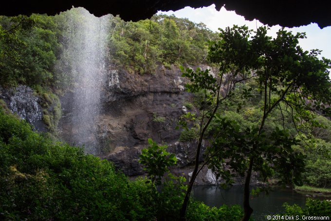 Behind Tamarind Falls (Click for next image)