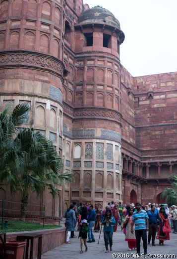Agra Fort Entrance (Click for next image)