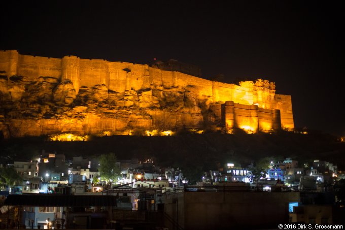 Mehrangarh Fort from Below (Click for next group)
