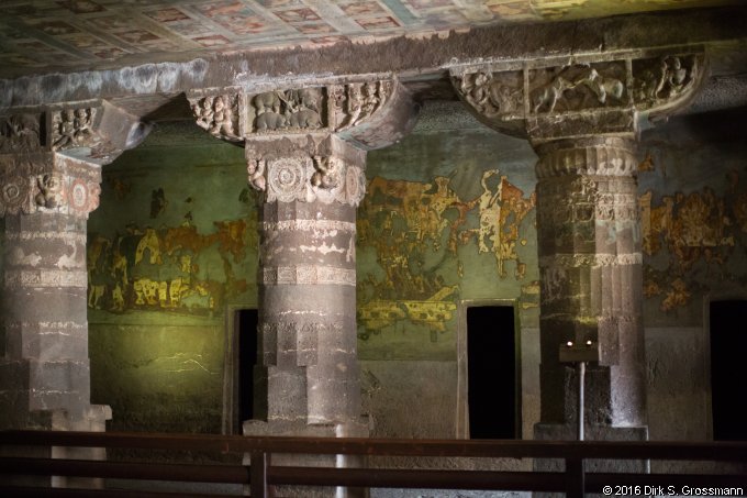 Ajanta Cave 1 (Click for next image)