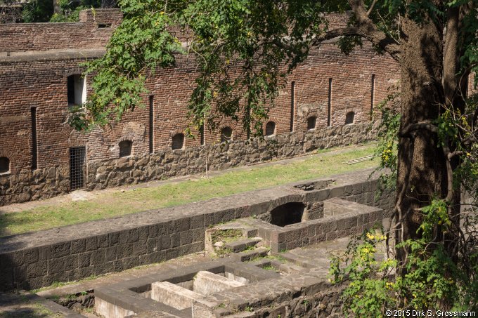 The Wall of Shaniwarwada (Click for next image)