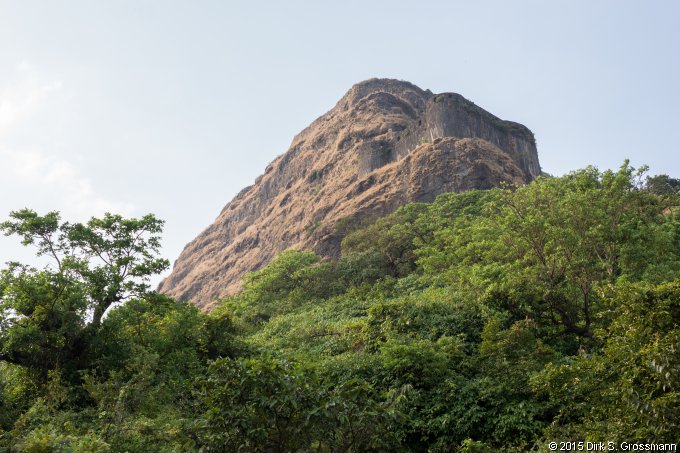 Lohagad Fort from Below (Click for next image)