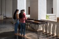 In the Cloister of the Basilica of Bom Jesus
