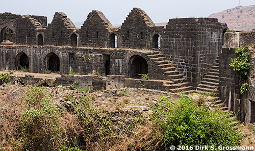 Inner Wall of the Janjira Sea Fort