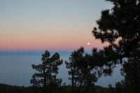 Moonrise Over Pico de la Nieve