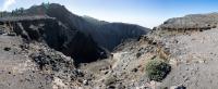 Panorama  del Cráter del Hoyo Negro