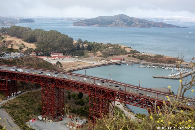 Golden Gate Bridge from Battery Spencer (Click for next image)