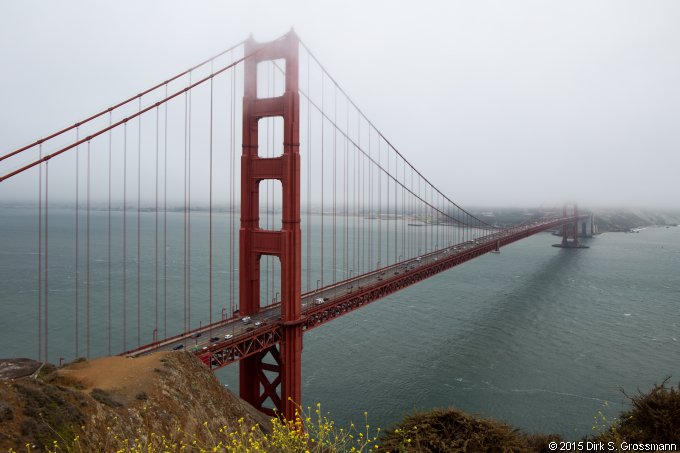 Golden Gate Bridge from Battery Spencer (Click for next image)