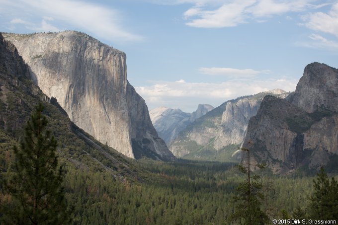 Yosemite Valley from Tunnel View (Click for next image)