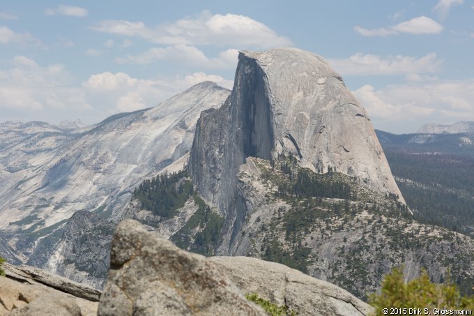 Half Dome from Glacier Point (Click for next image)