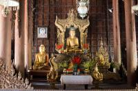 Shwe In Bin Monastery Interior