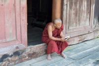 Monk at the Shwe In Bin Monastery