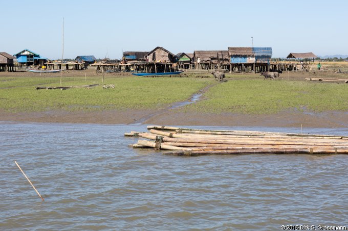Kaladan River near Sittwe (Click for next image)