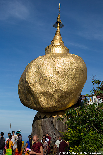 Golden Rock Pagoda Kyaiktiyo