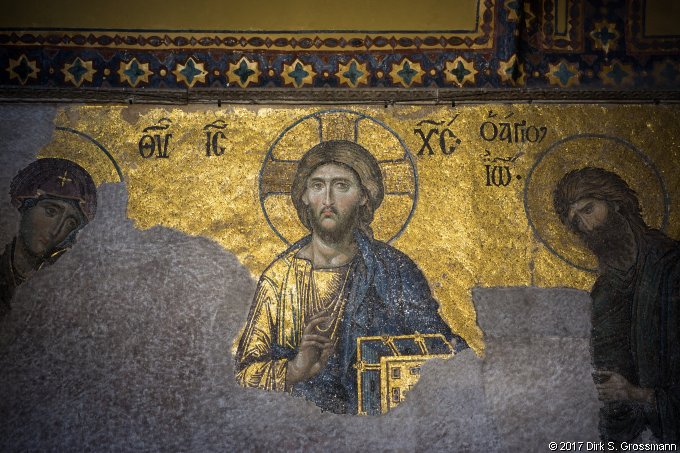 Mosaic in the Hagia Sophia (Click for next group)