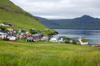 Oyndarfjørður from a Distance