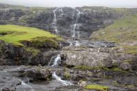 Waterfall in Saksun