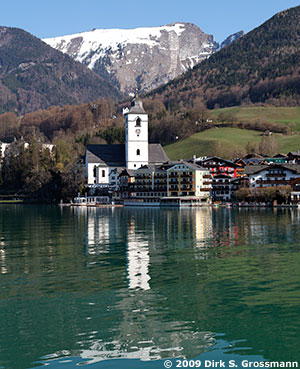 St. Wolfgang from the Lake